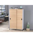 Office sliding wardrobe LS 1200-1900 white order